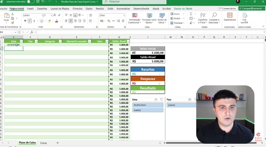 onde comprar curso de Excel