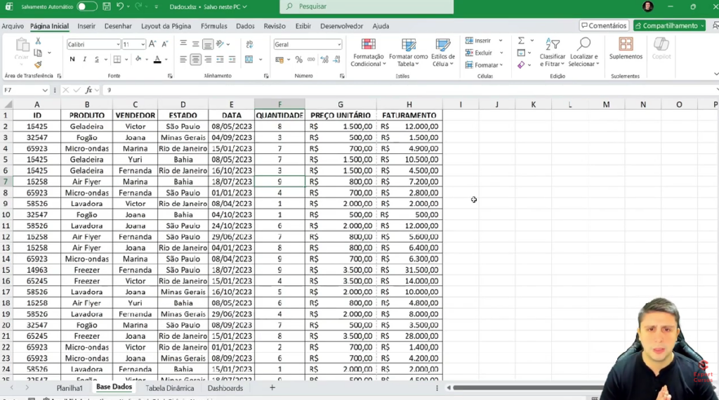 onde comprar curso de Excel